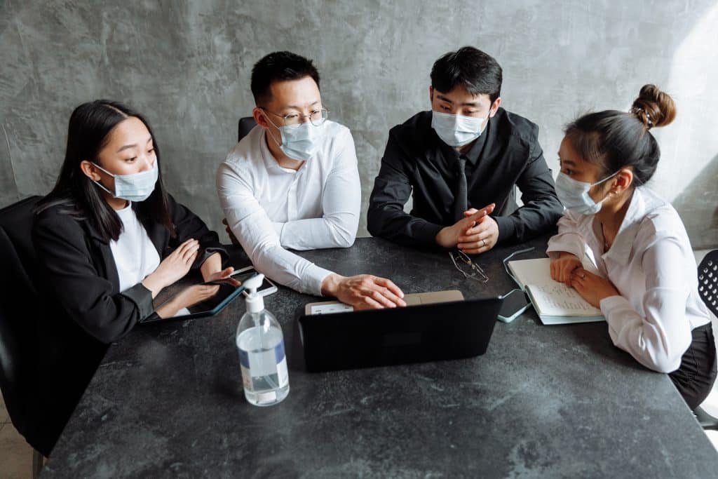 funeral directors discussing funeral plans 1024x683 - The Art of Comfort: The Many Ways Funeral Directors in Singapore Support the Bereaved