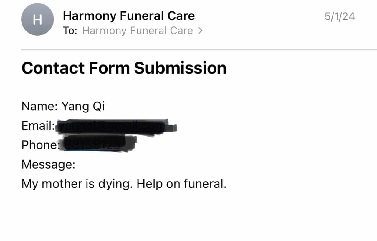 Funeral Scam